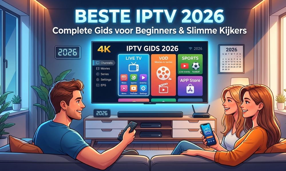 Beste IPTV 2026 – Complete gids voor beginners en slimme kijkers
