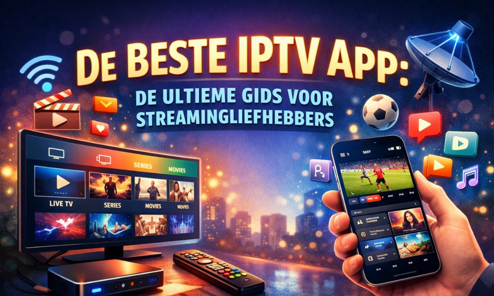 De Beste IPTV App: De Ultieme Gids voor Streamingliefhebbers